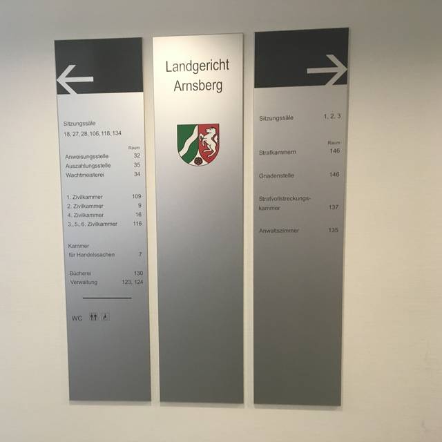 Landgericht Arnsberg (Fluransicht)