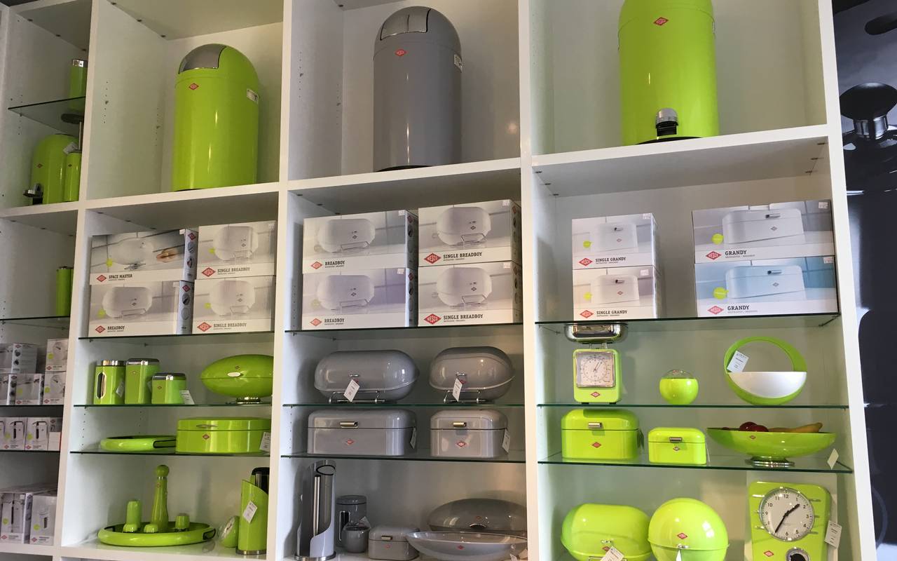 Der Showroom im Wesco-Firmensitz "Villa Wesco" in Neheim.