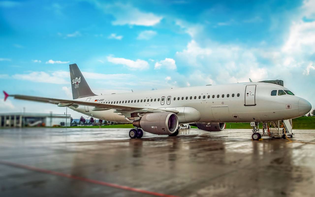 Flugzeug von Sund Air