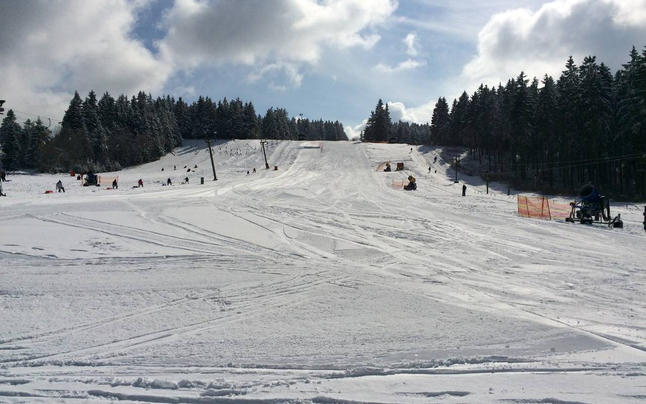 Skihang in Winterberg (Sahnehang).