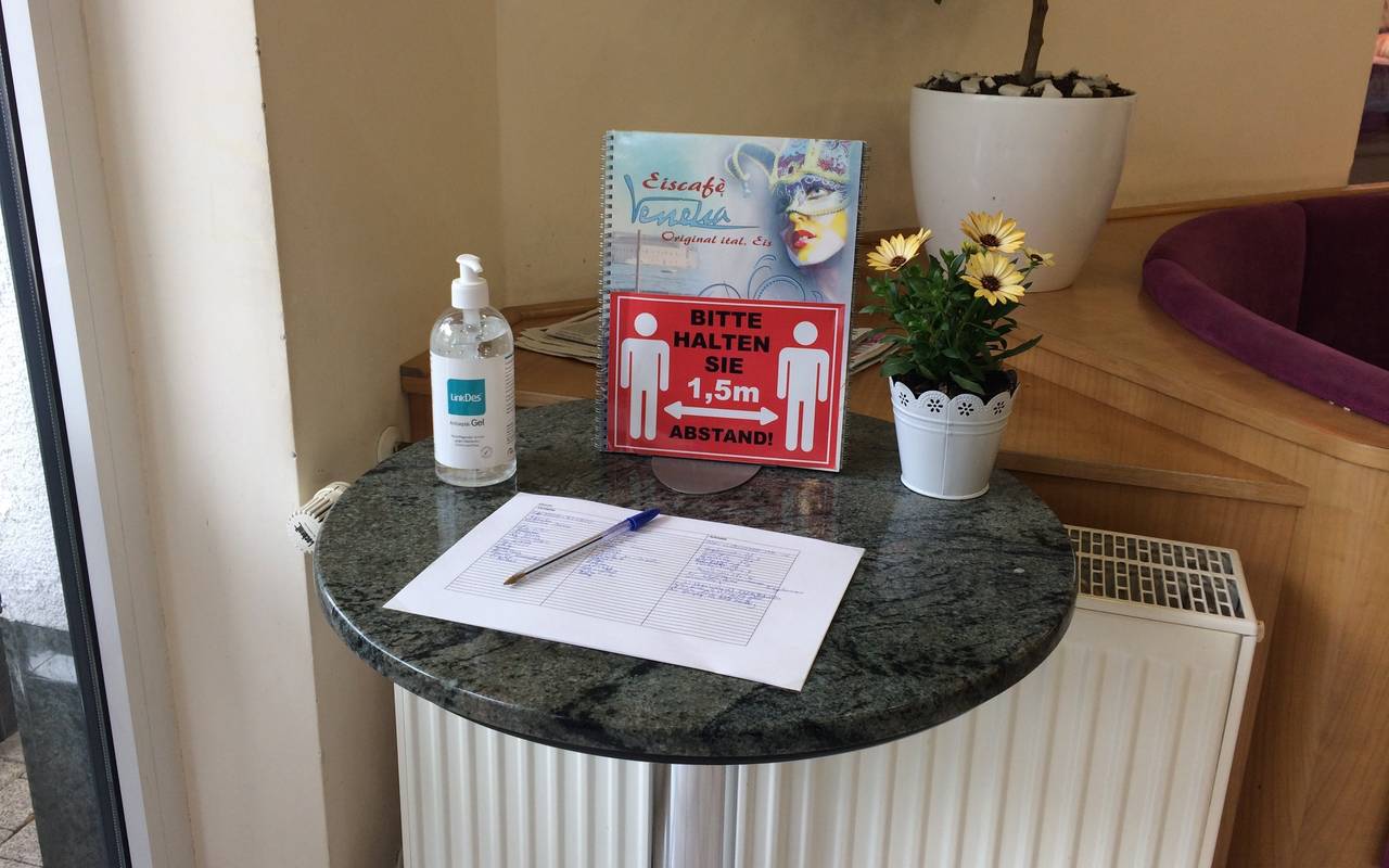 Restaurant, Corona, Schutzbestimmung, Abstand, Eisdiele, Diemelsee, Muffert,