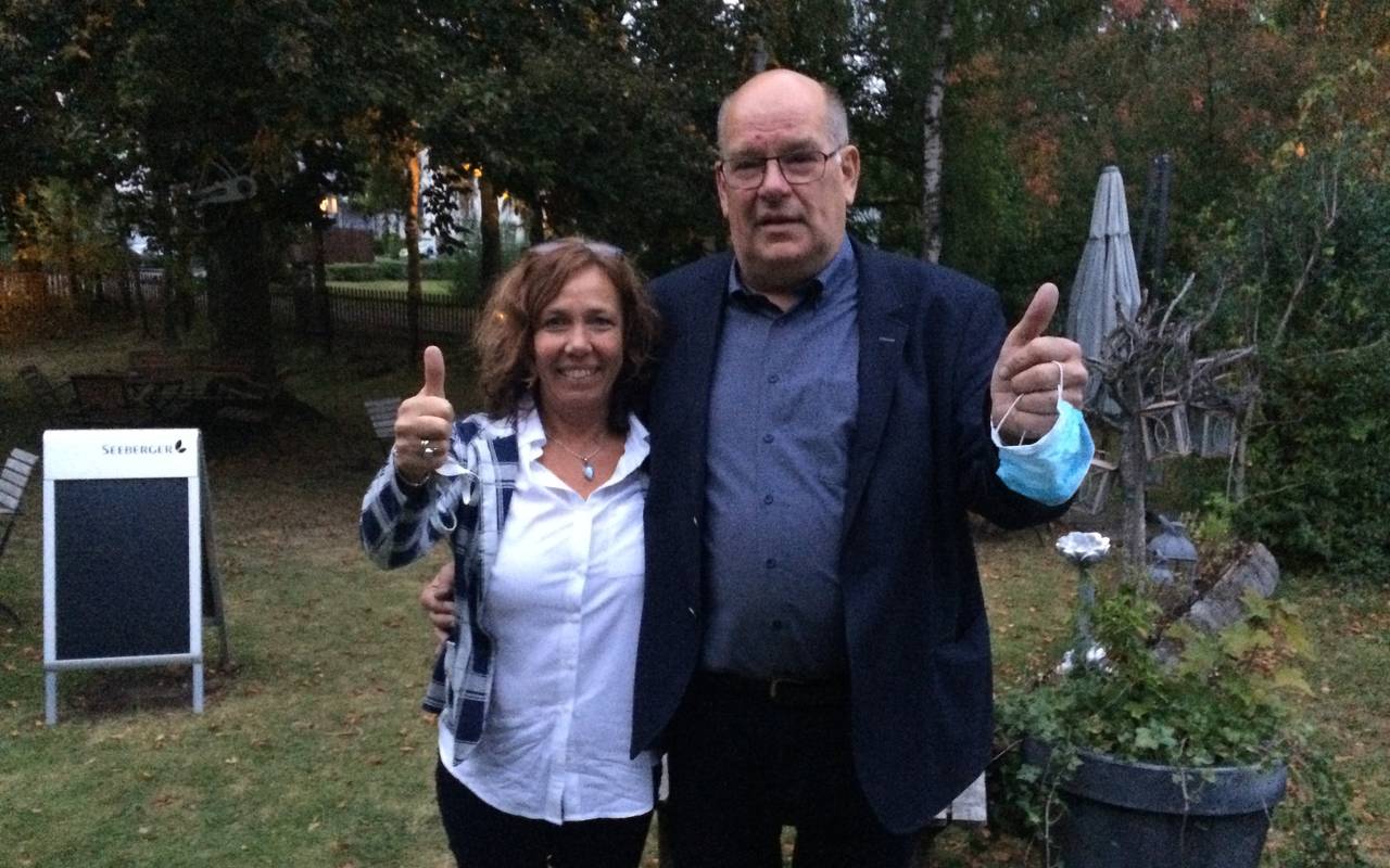 Bürgermeister Willeke mit Frau Lilli