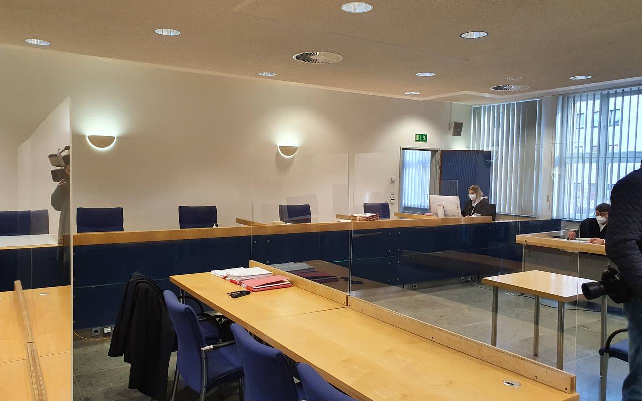Der Gerichtssaal im Arnsberger Landgericht.