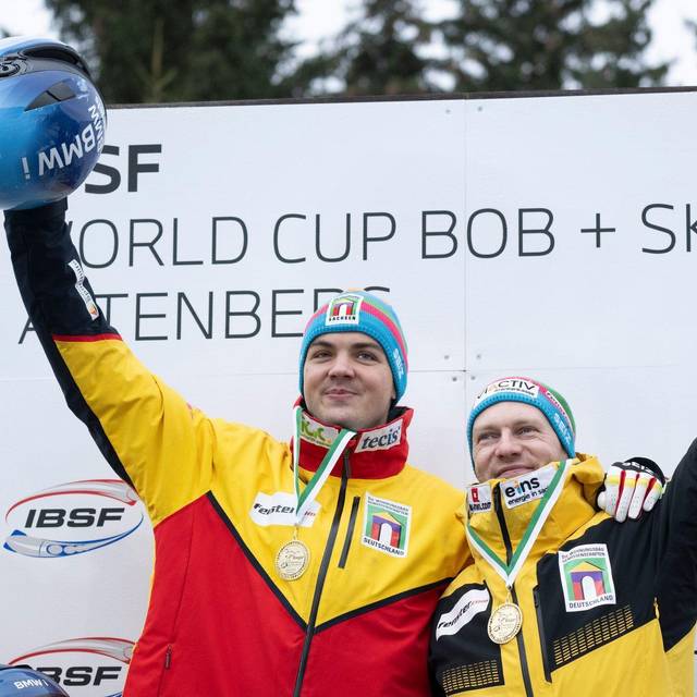 Simon Wulff (l) und Francesco Friedrich