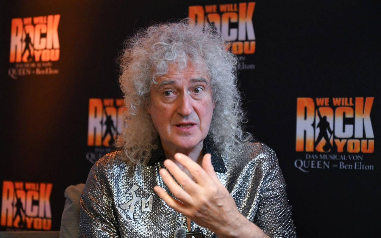 Queen Gitarrist Brian May bei Musical "We will rock you"