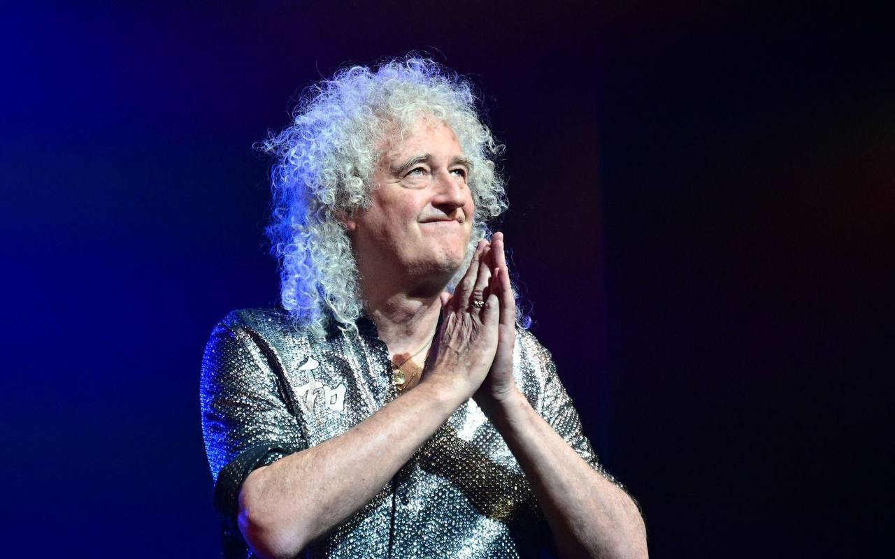Queen Gitarrist Brian May bei Musical "We will rock you"