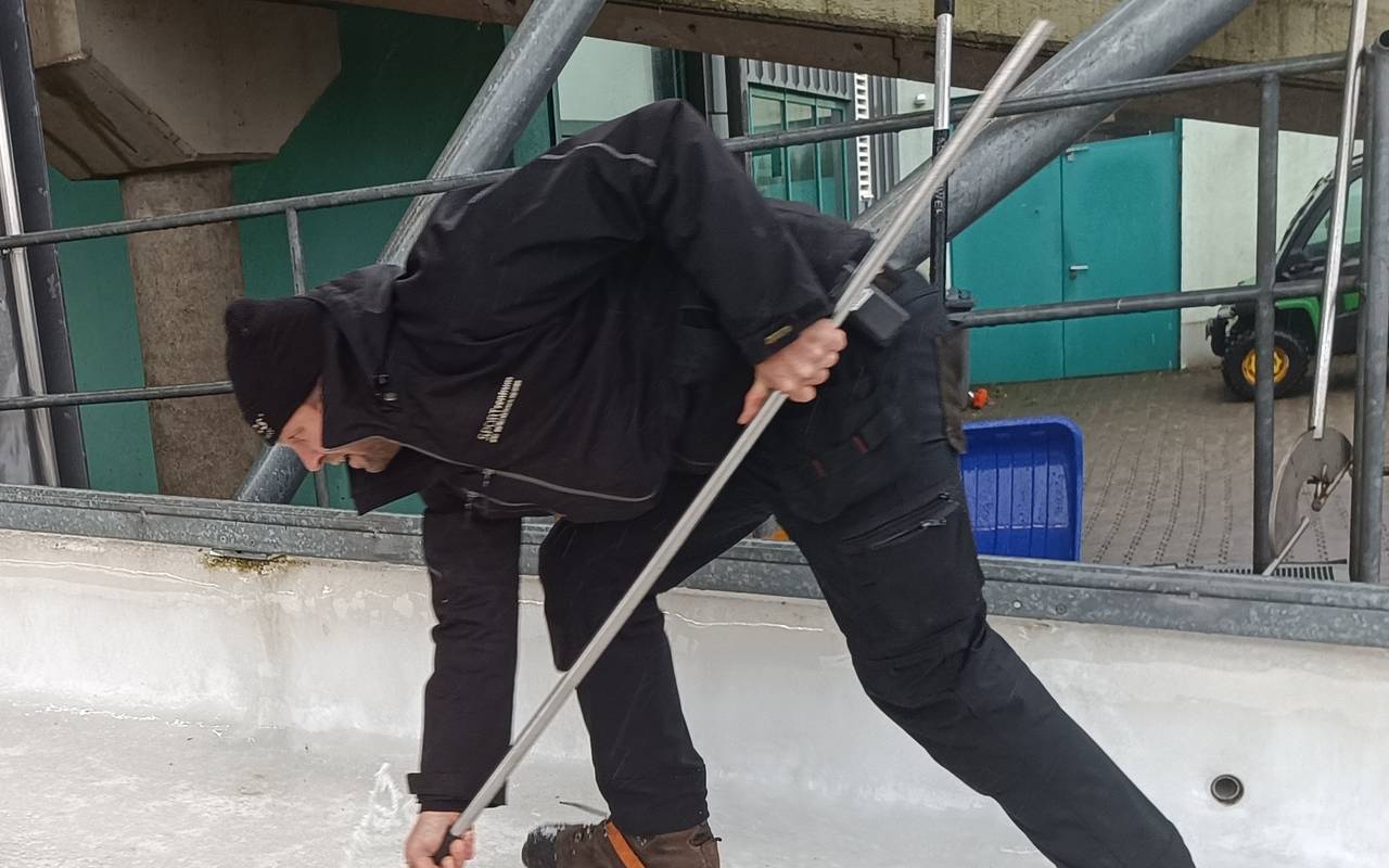 Der Bahnchef muss die Startspur immer wieder neu ziehen