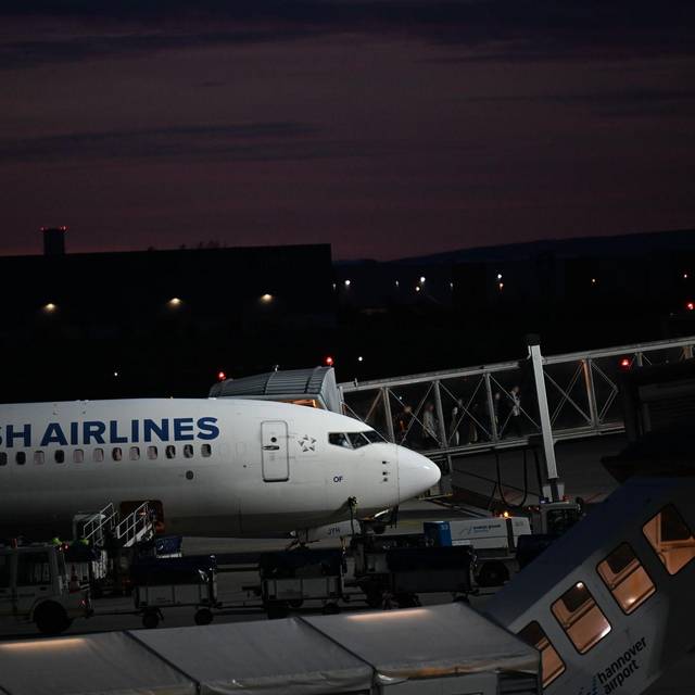 Flughafen Hannover - Ankunft von Afghanen mit Aufnahmezusage