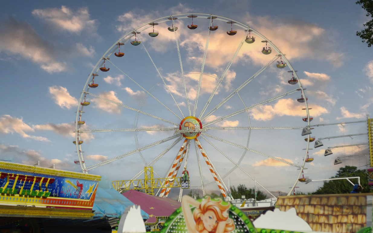 Riesenrad auf der Hüstener Kirmes