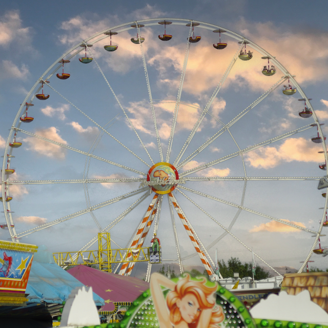 Riesenrad auf der Hüstener Kirmes