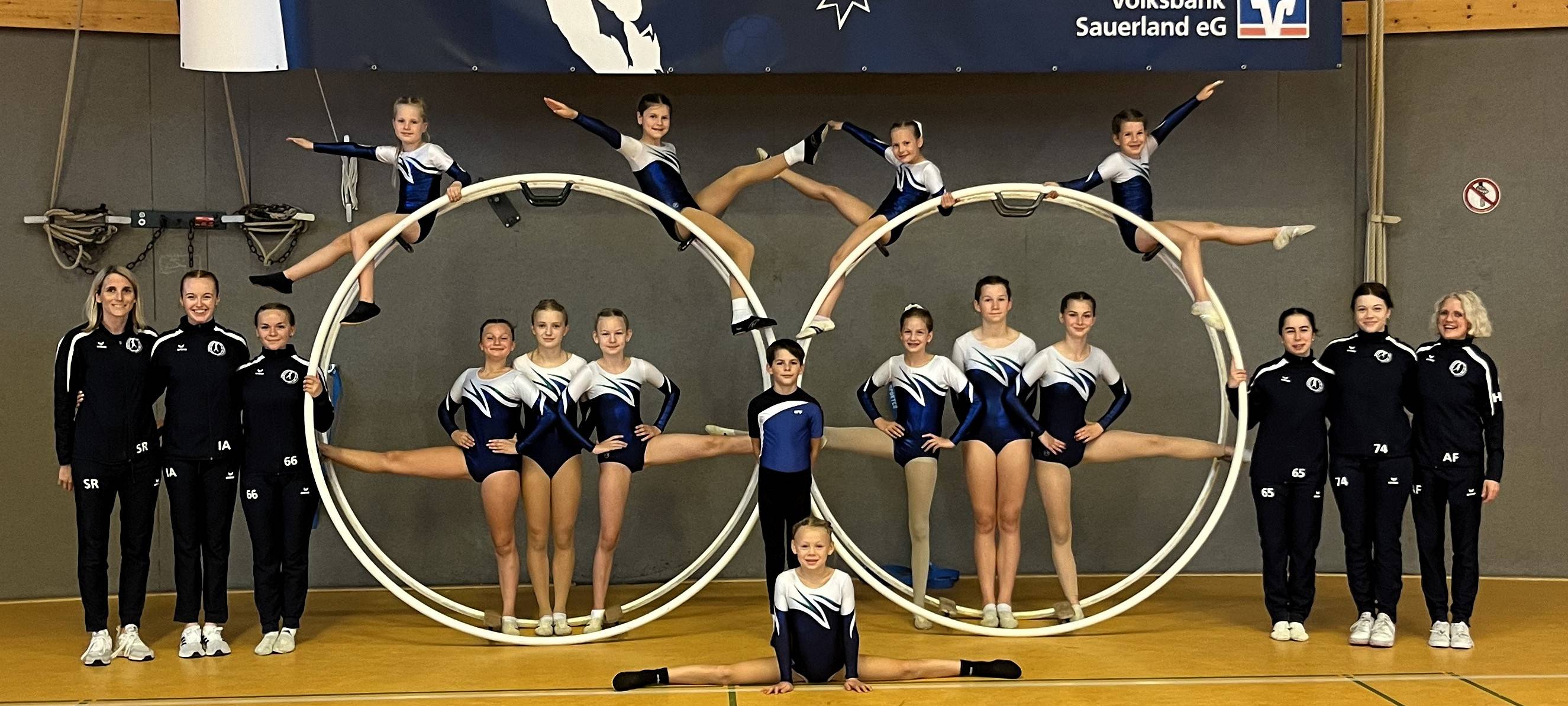 Brilon: Rhönradmädchen bei Deutschen Meisterschaften