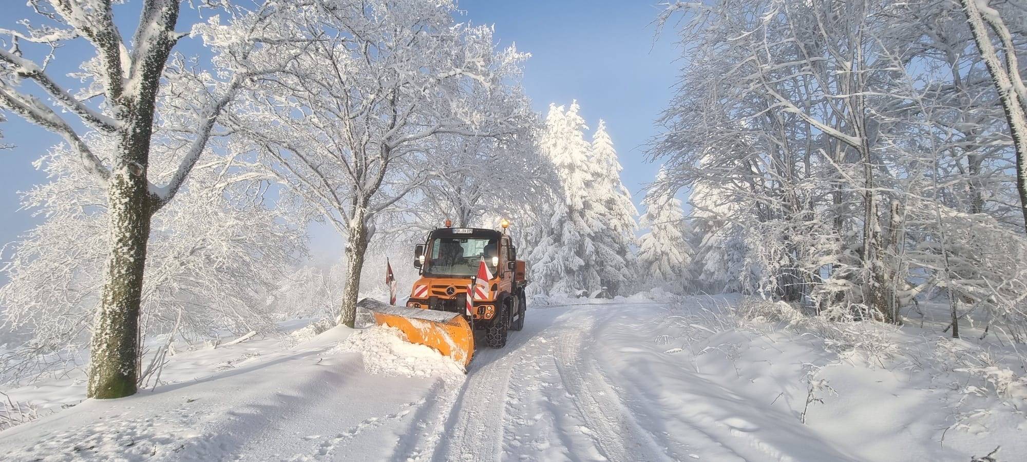 Winterdienste im Sauerland leisten Schwerstarbeit