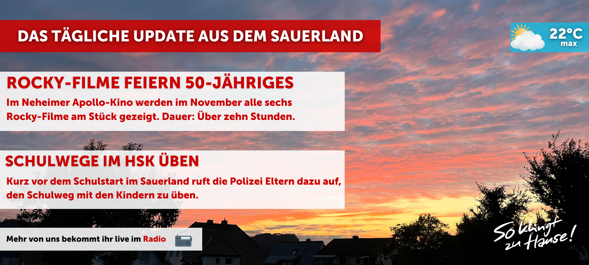 Thema aus der Sendung verpasst? Kein Problem!