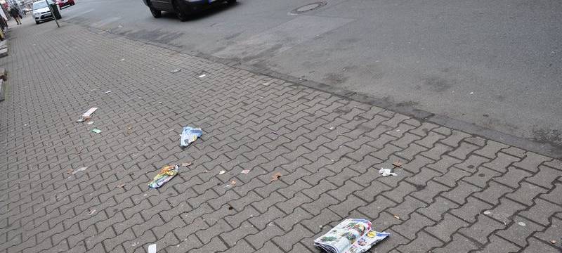 Saubere Gehwege im Sauerland