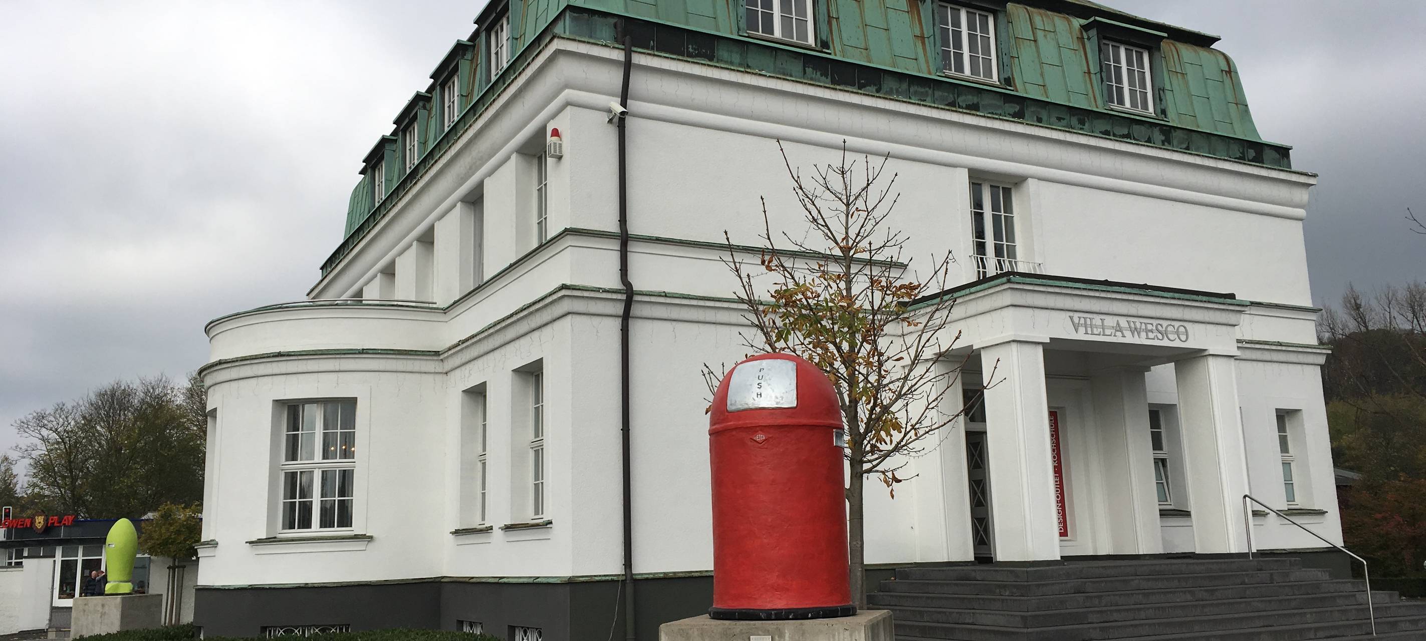 Die Villa Wesco in Neheim ist Showroom und Outlet in einem.