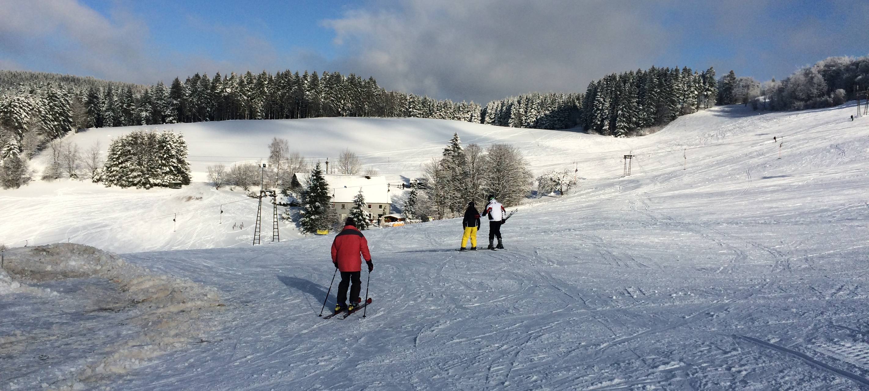 Im Skigebiet Wilde Wiese bei Sundern gibt's nur Naturschnee.