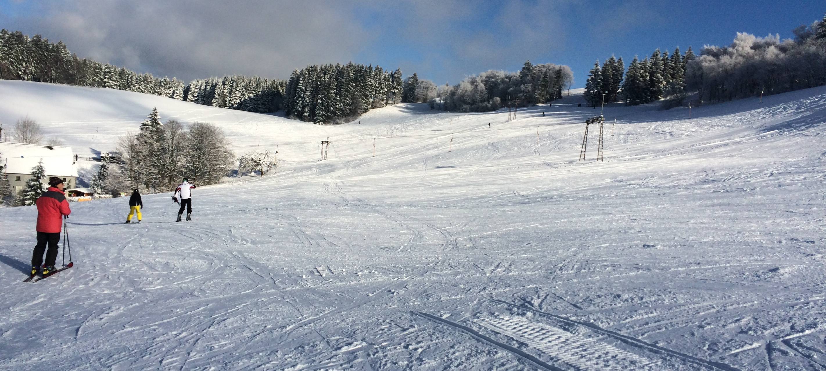 Im Skigebiet Wilde Wiese bei Sundern gibt's nur Naturschnee.