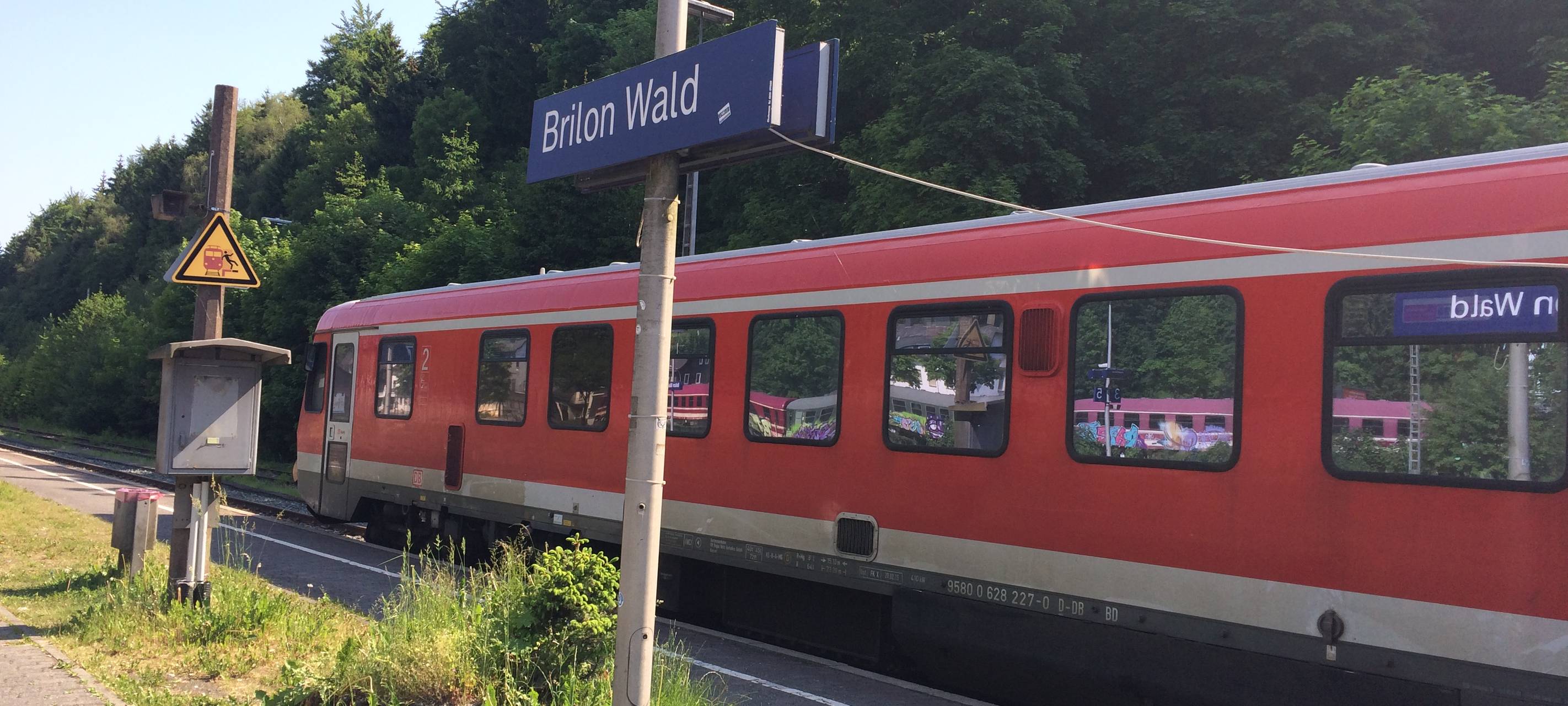 Der Bahnhof Brilon-Wald wartet auf die dringend notwendige Renovierung.
