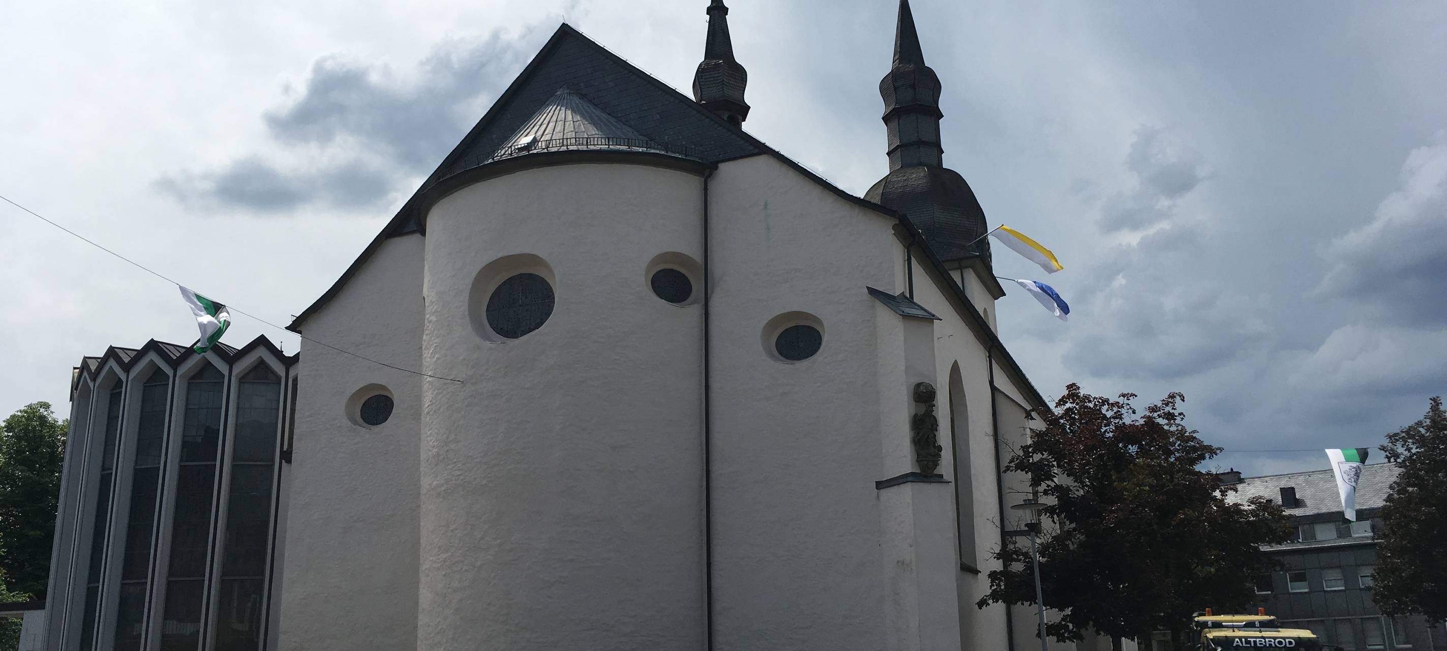 Kirche an Ostern im HSK