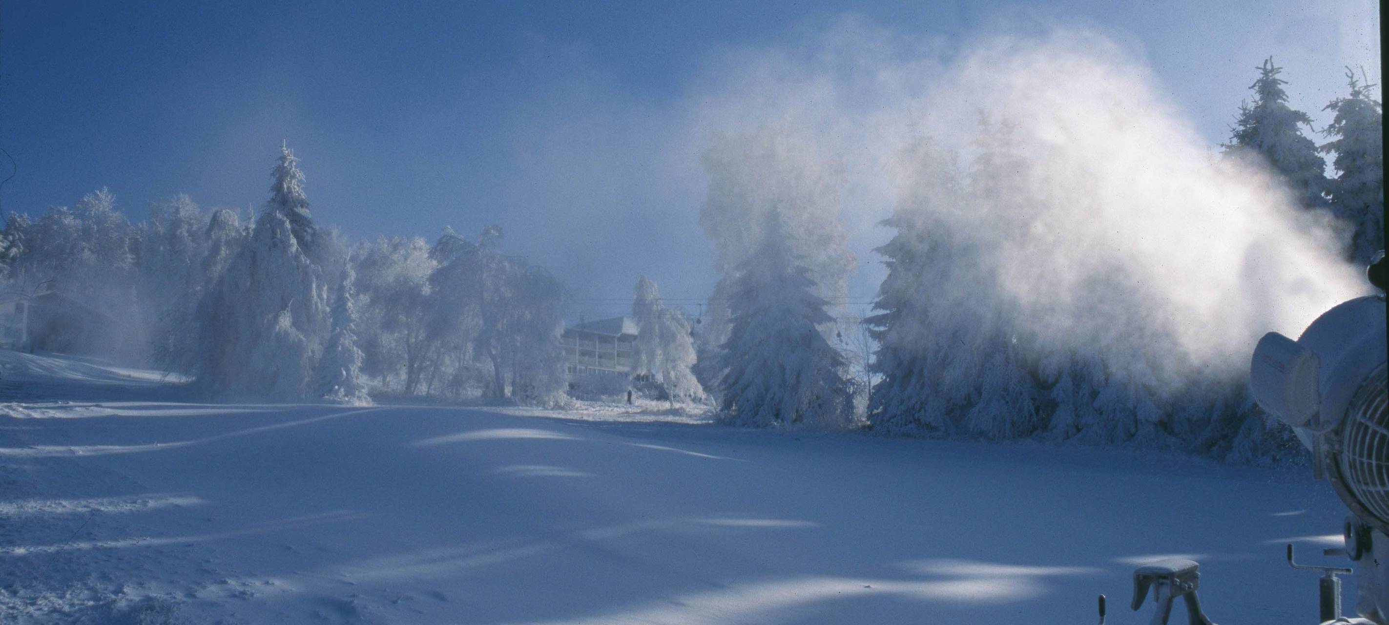 Schneekanone Wintersportarena Sauerland, Beschneiung