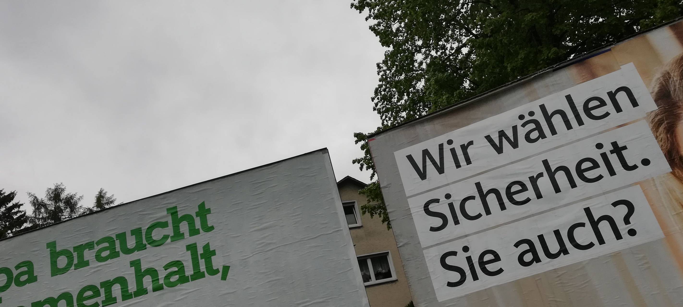 Wahlwerbung Europawahlen