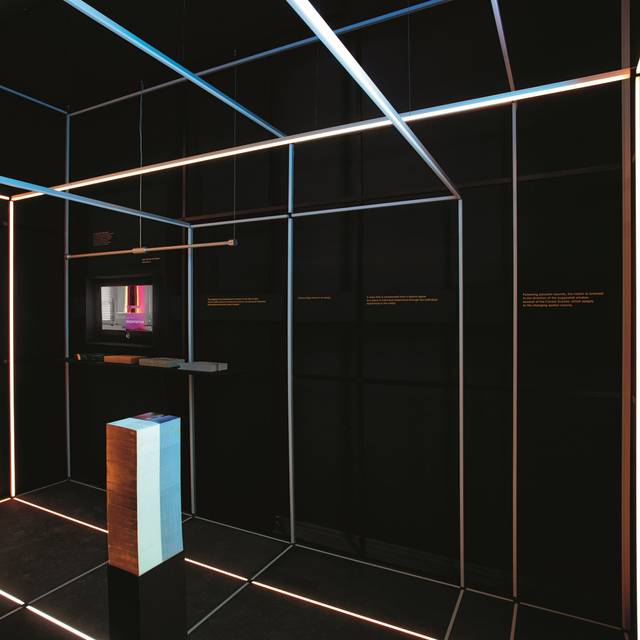 Lichtinstallation auf der Architektur Biennale
