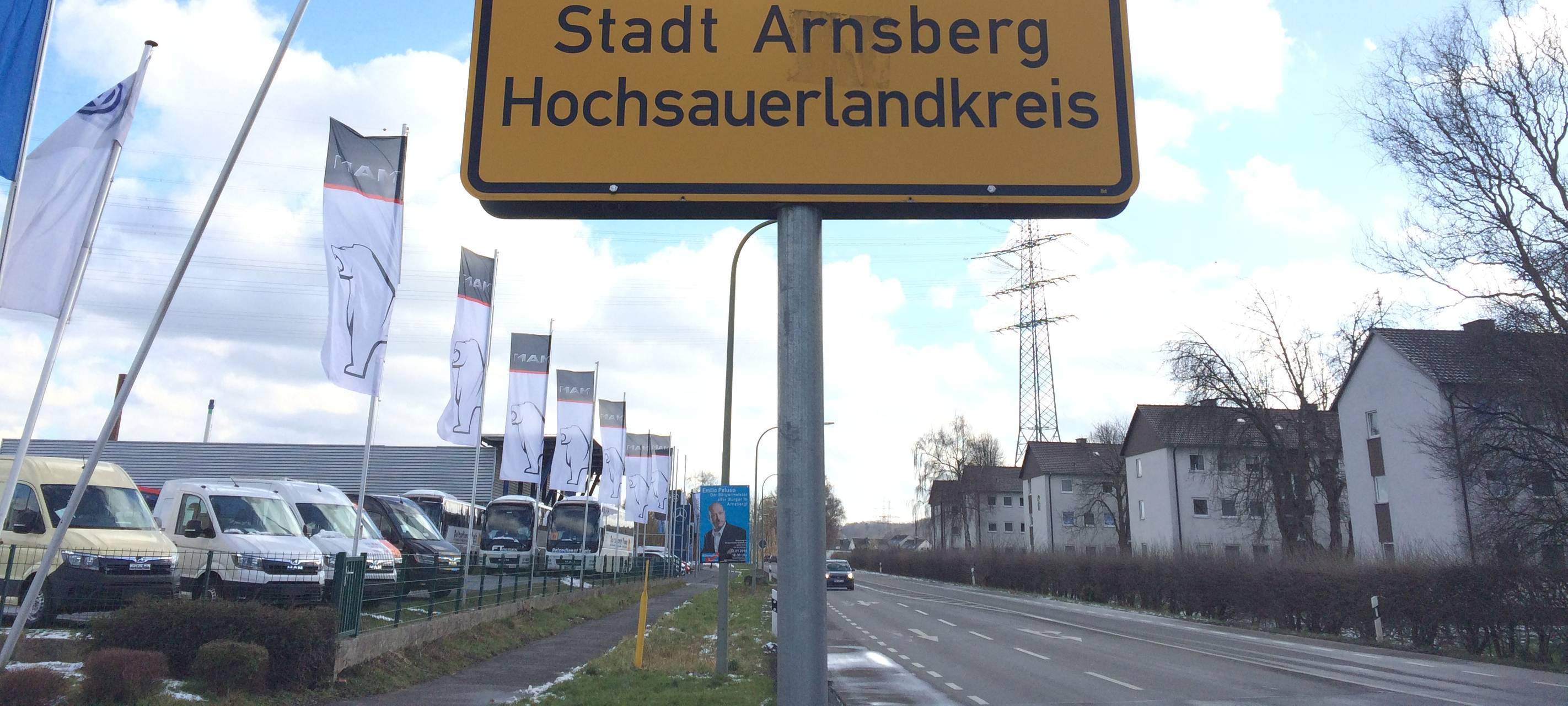 Ortsschild von AR-Bruchhausen.