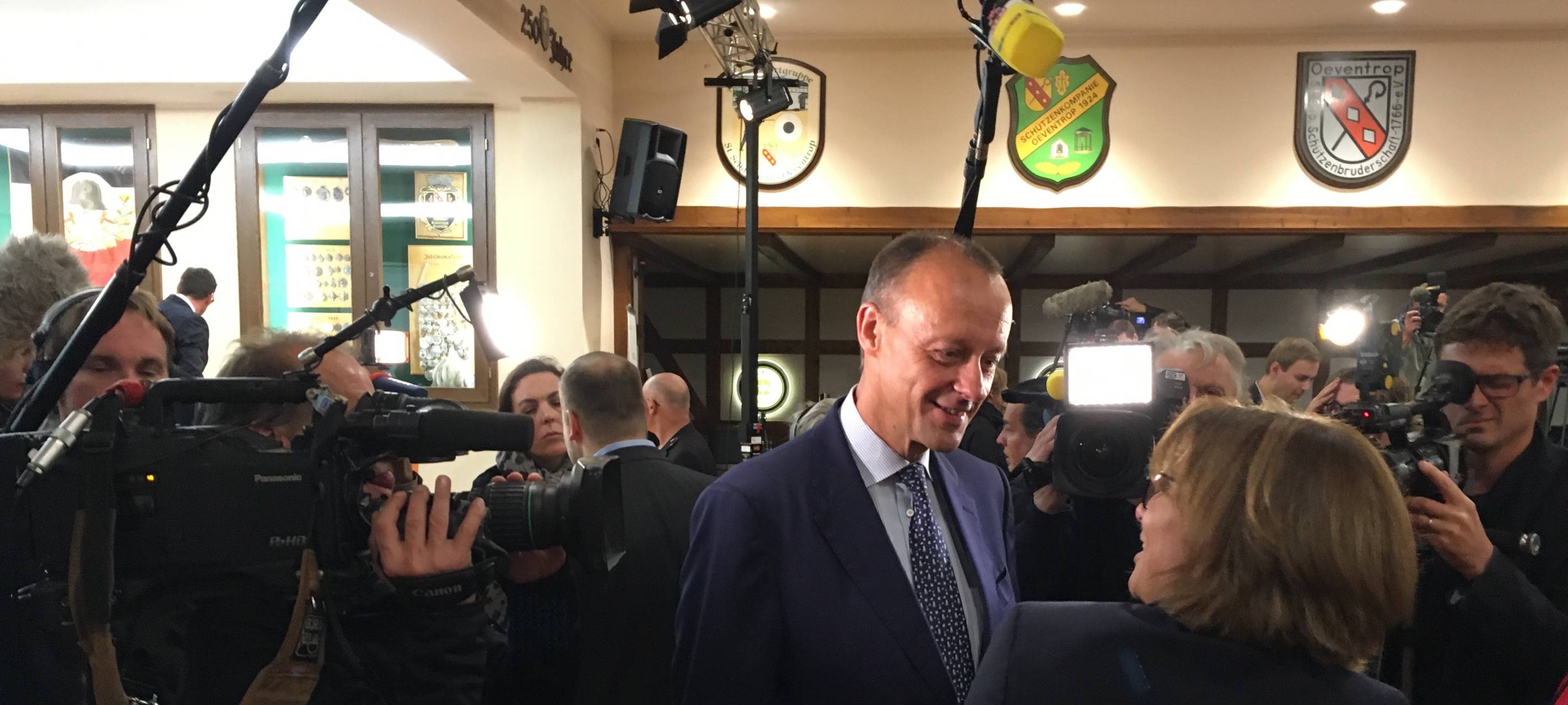 Merz beim CDU-Kreisparteitag in Oeventrop