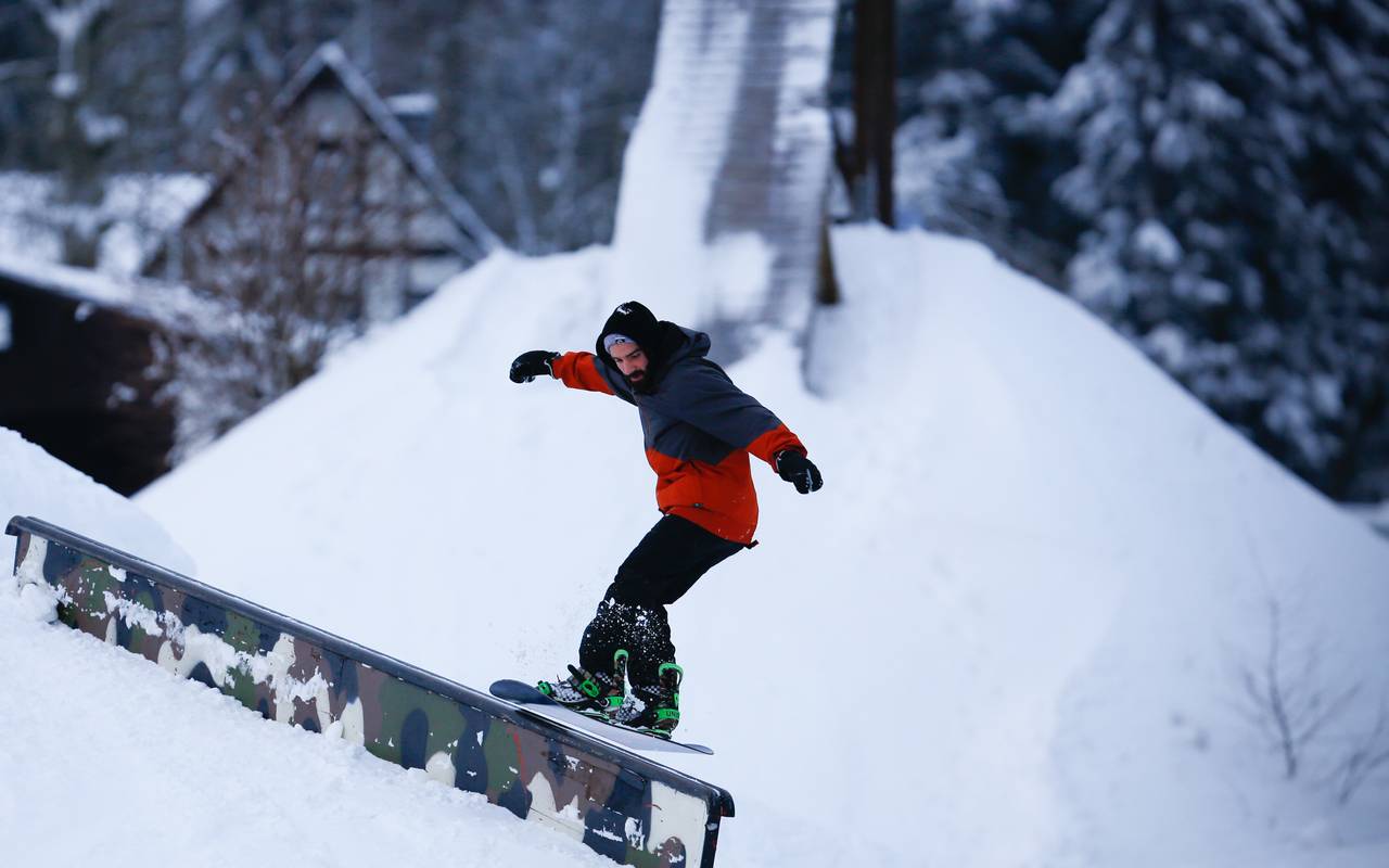 PostwiesenFunpark für Snowboarder und Freeskier