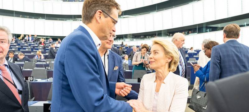 Peter Liese und Ursula von der Leyen