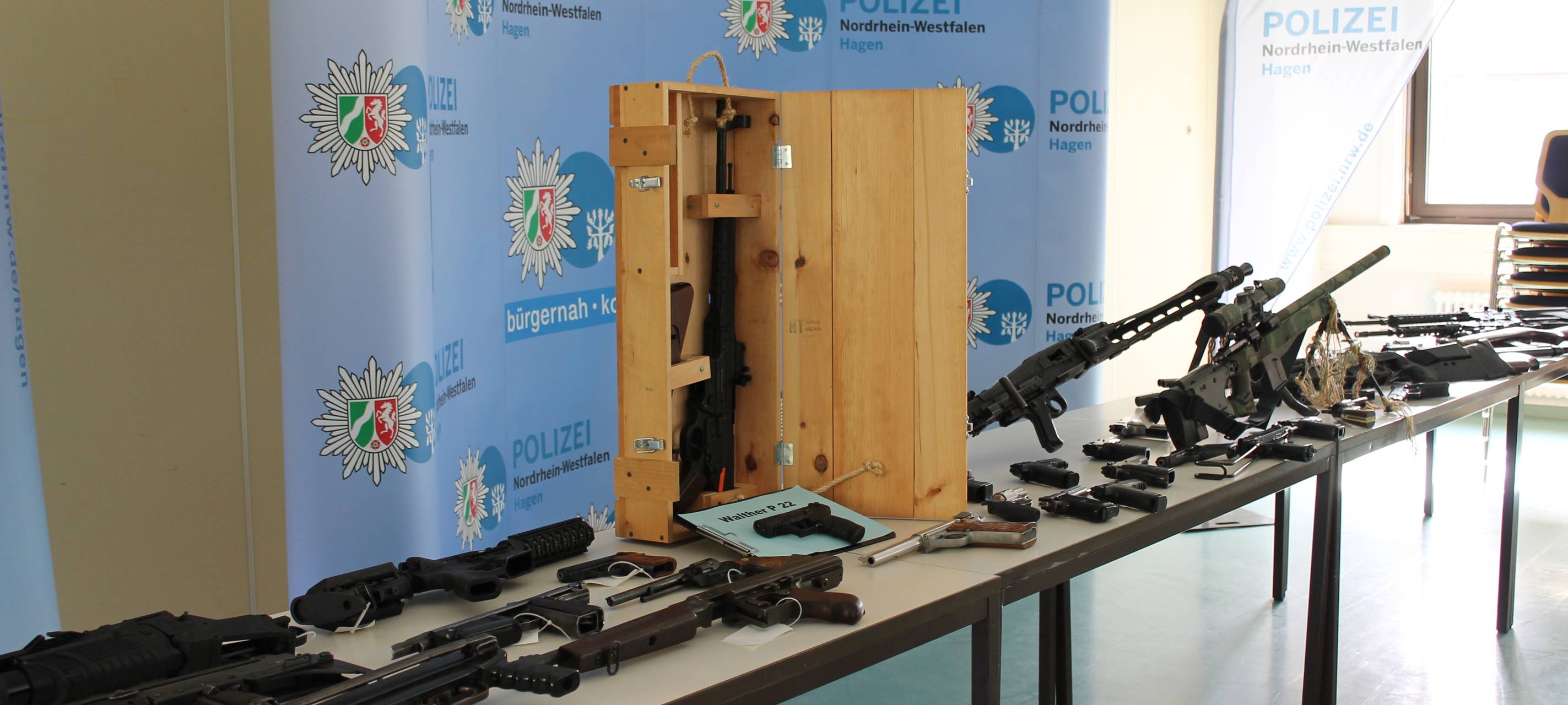 Waffen aus Fabrik geschmuggelt