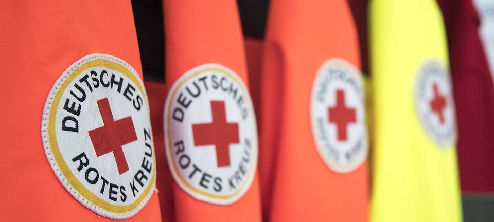 Katastrophenschutzhelfer bekommen Dankeschön.