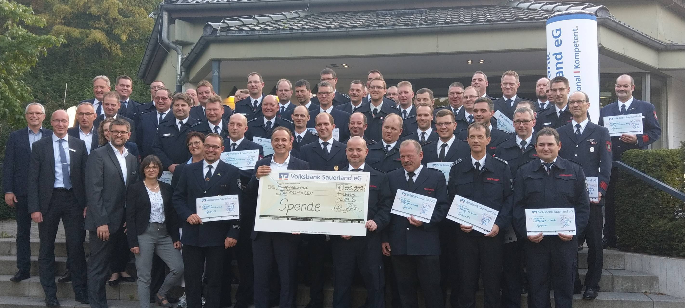 50.000 Euro für Feuerwehren