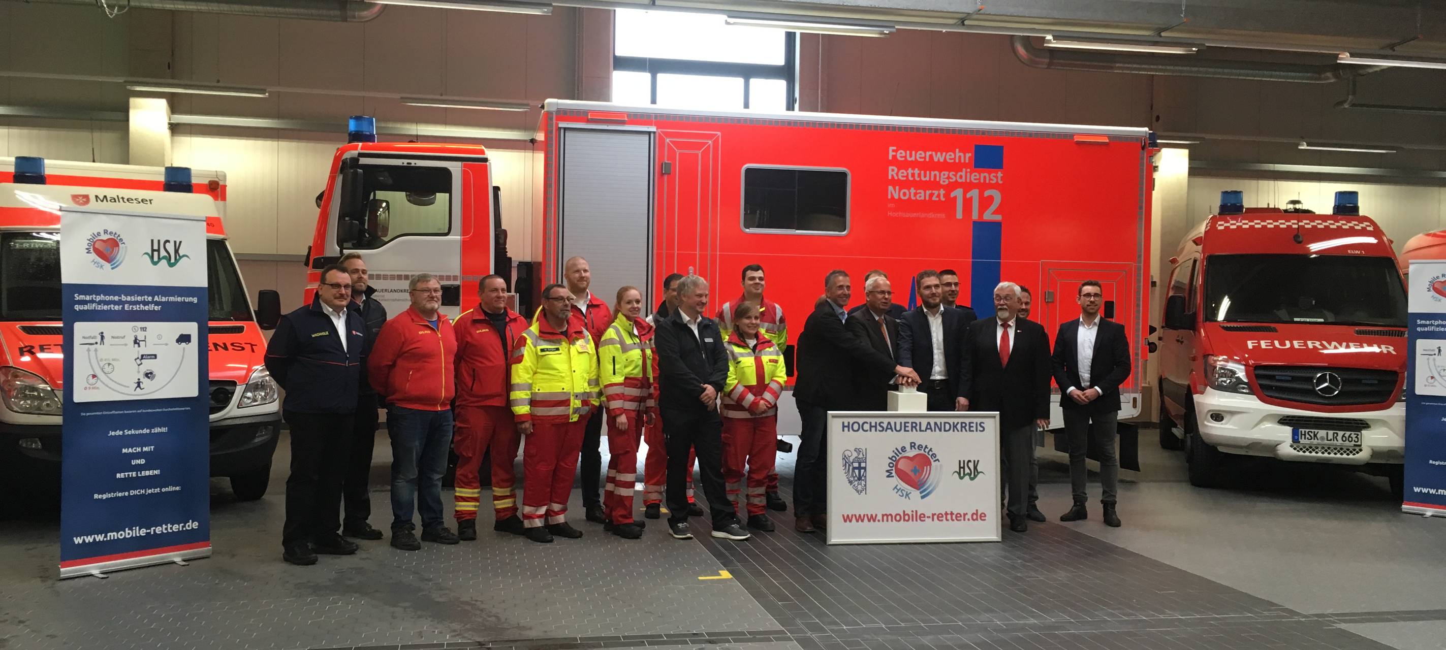 Mobile Retter ein Erfolg