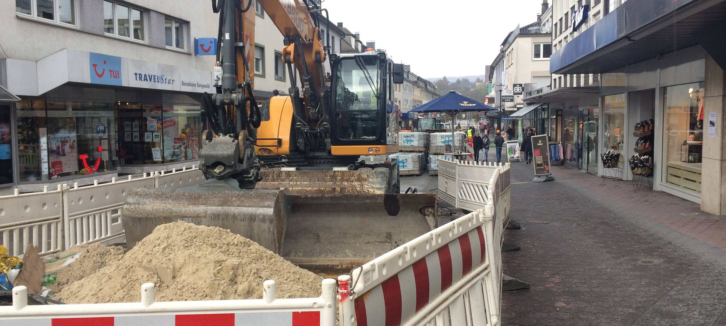 Bauarbeiten gehen voran