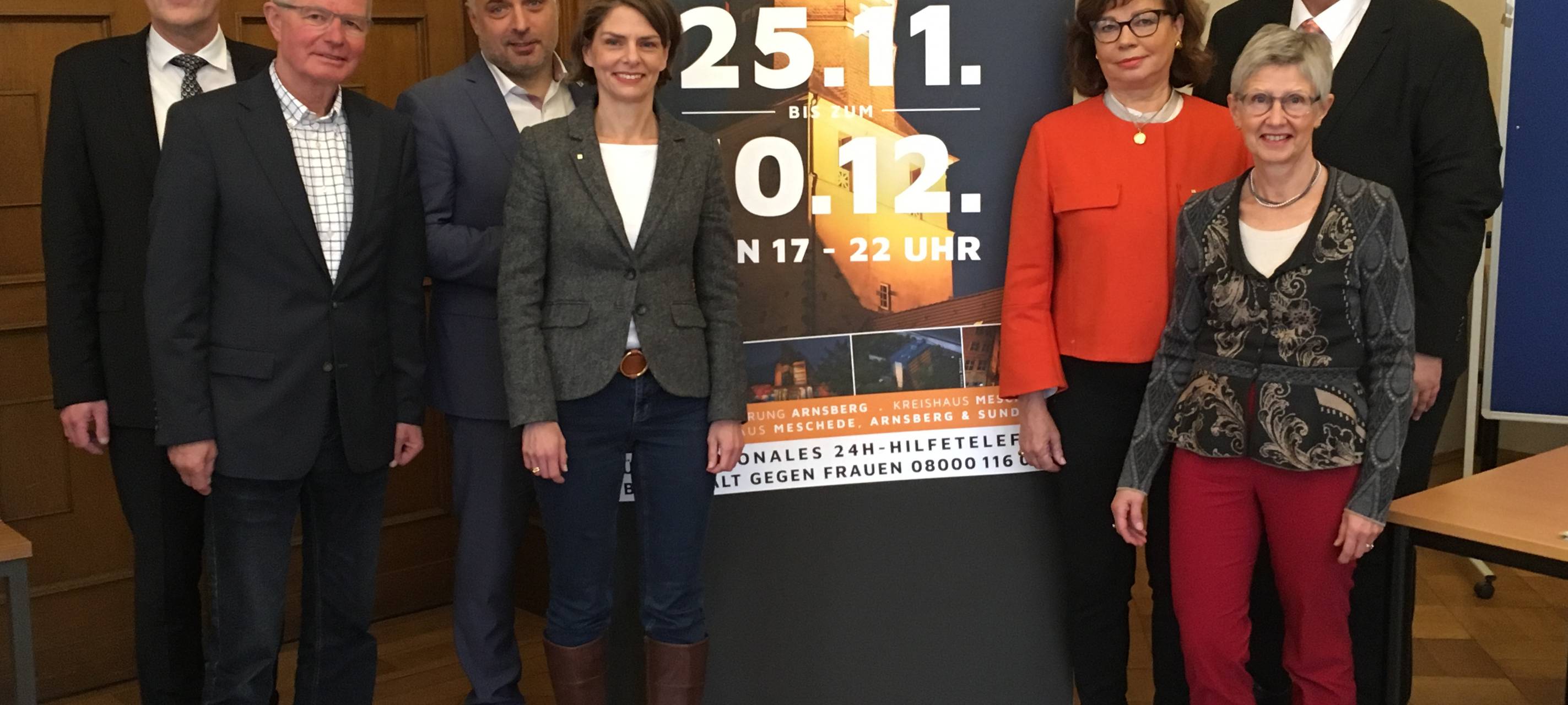 Mit Licht gegen Gewalt