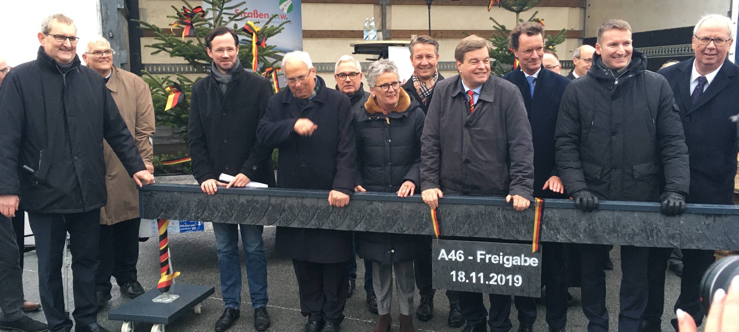 A46-Teilstück eröffnet