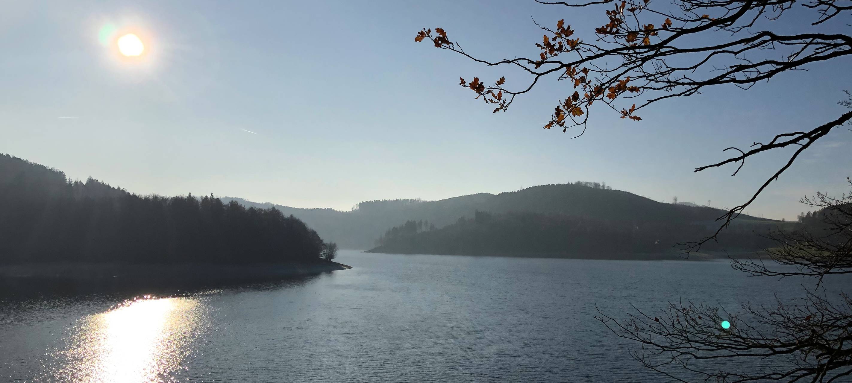 Talsperren im Sauerland sind nach dem Winter gut gefüllt