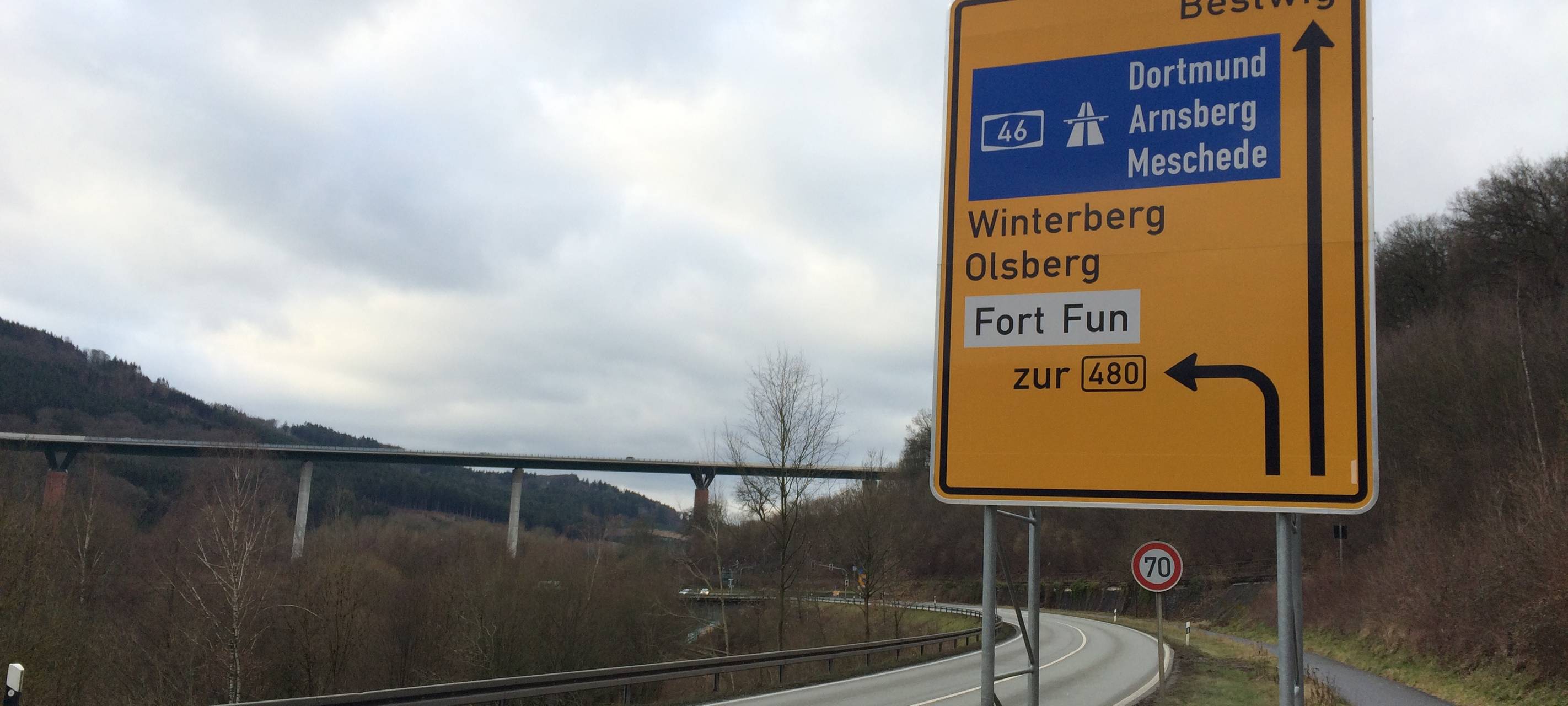 Hochsauerland: viel Autolärm