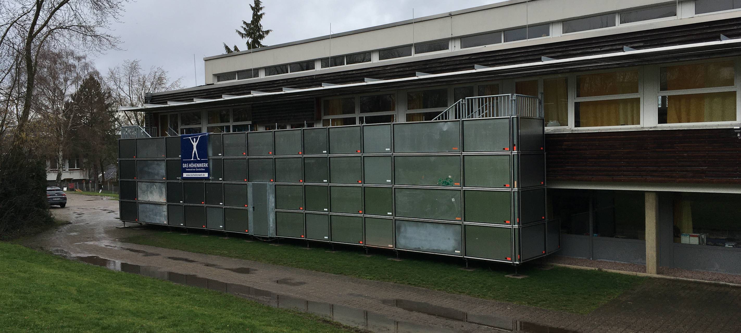 Fluchtweg durch's Fenster