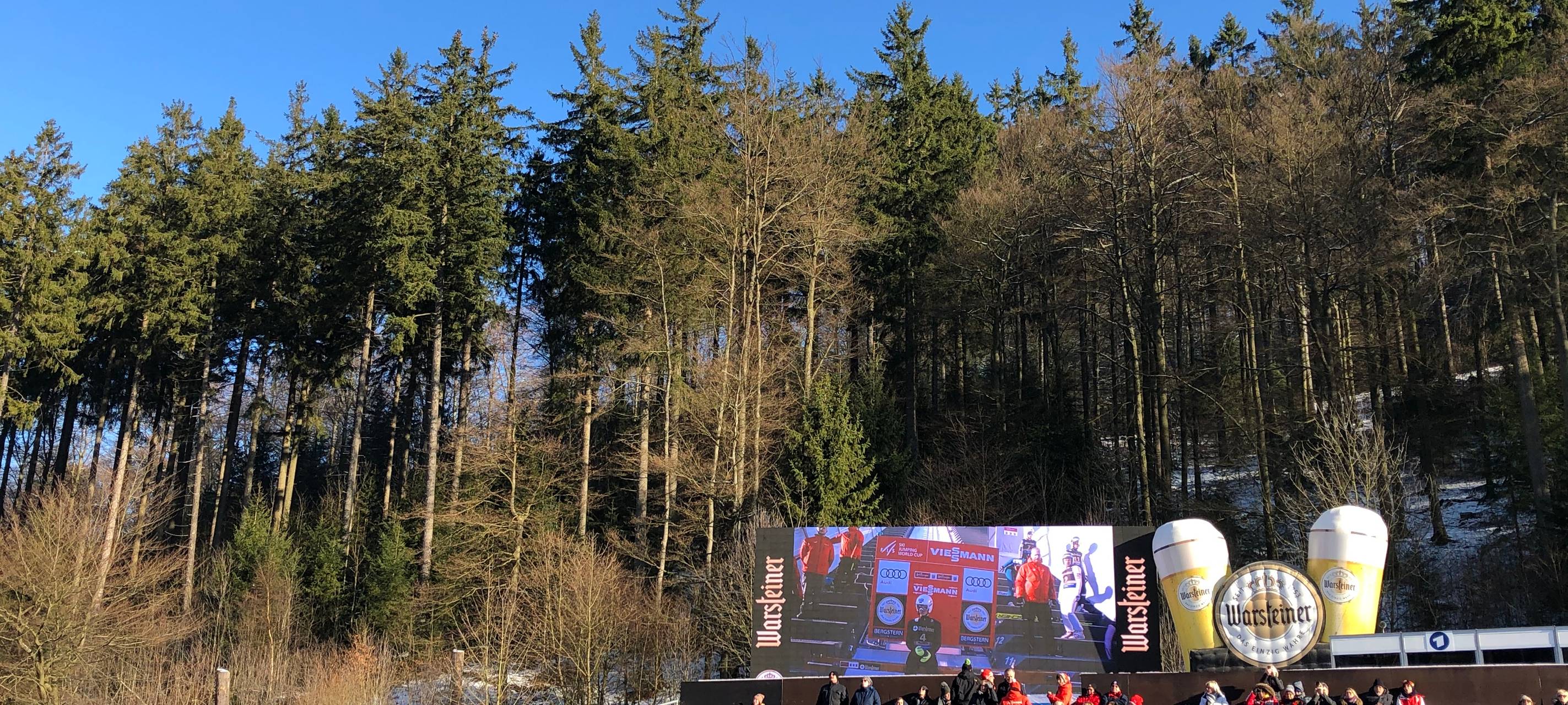Skispringen gestartet