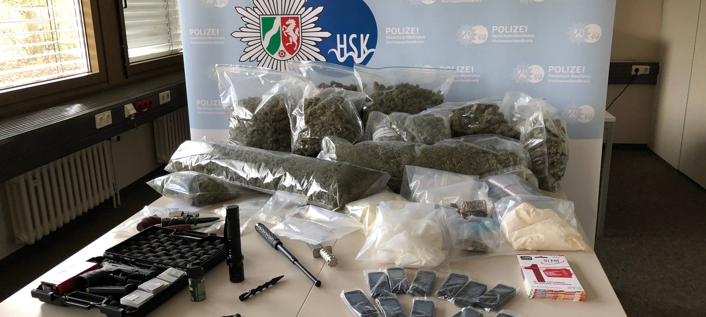 Schlag gegen Drogenszene