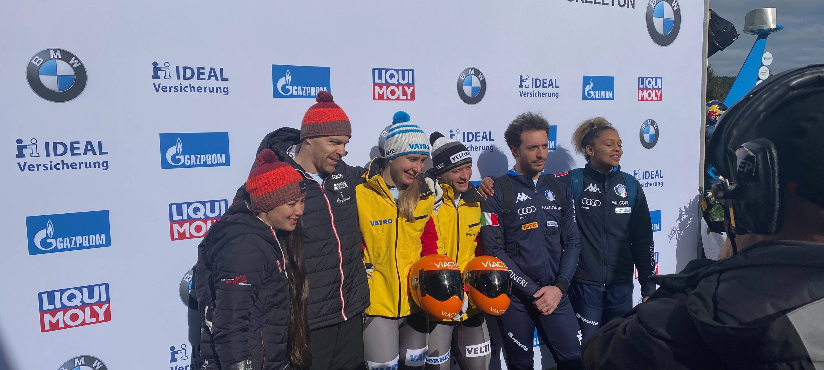 Lölling und Gassner holen Gold im Mixed Team-Wettbewerb bei WM in Altenberg