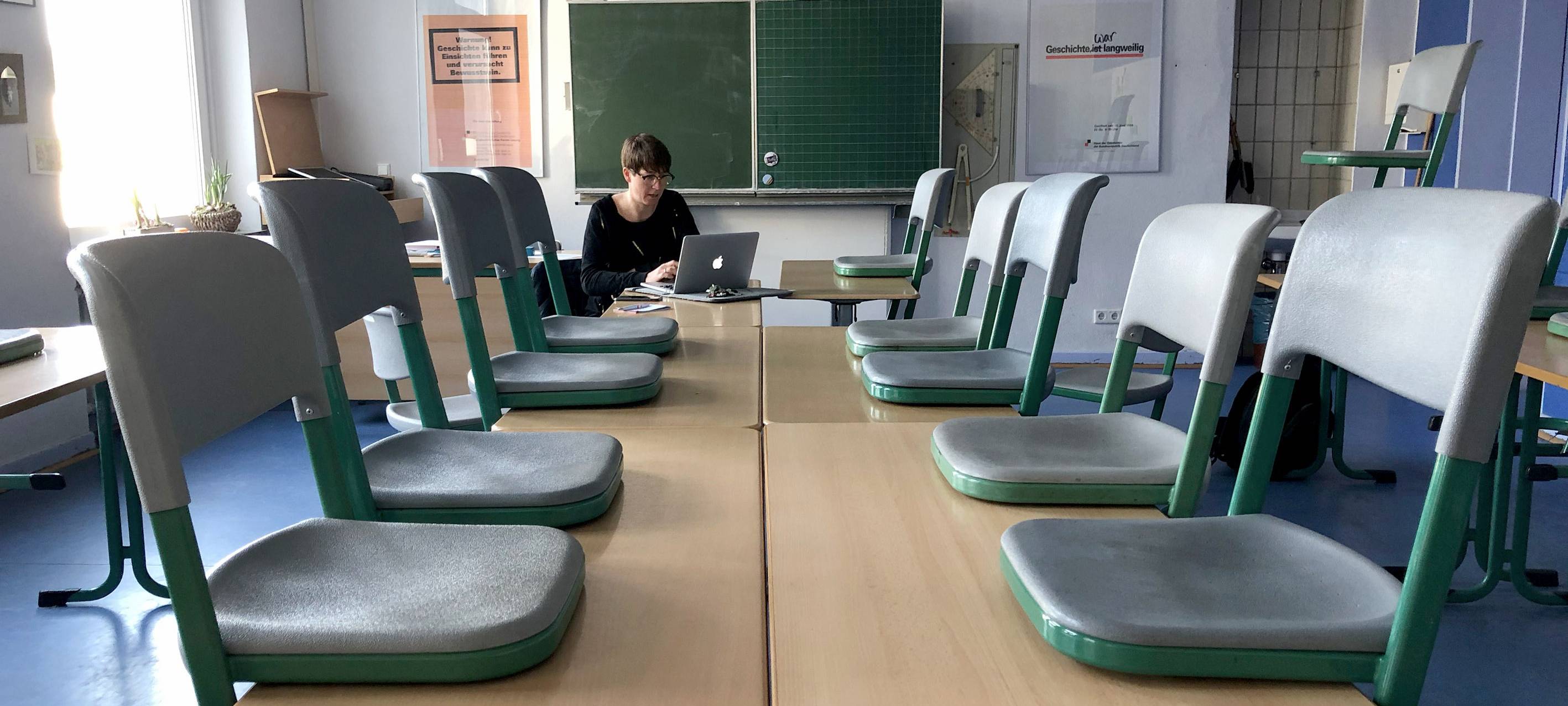 Unterricht wird ins Netz verlegt