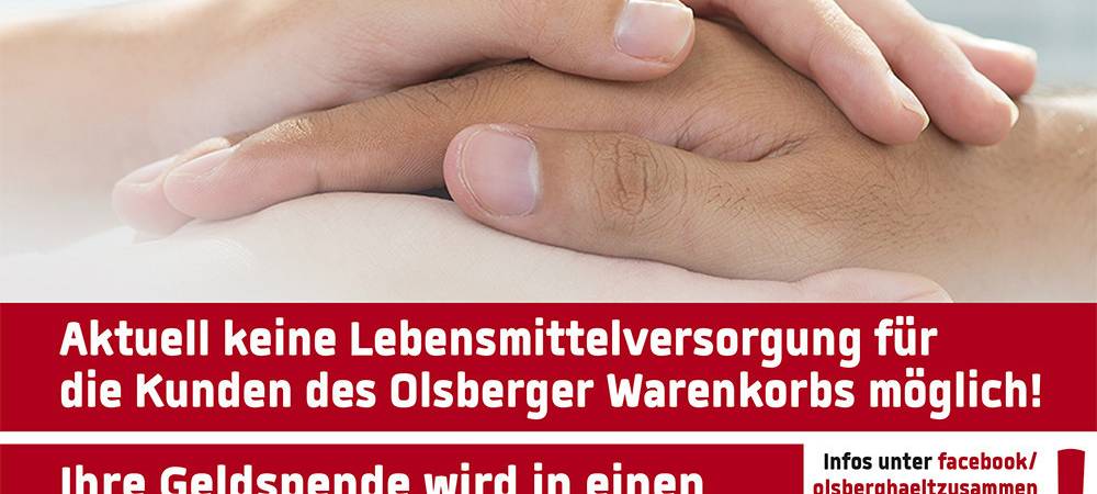 "Olsberg hält zusammen" - Aus Geldspenden werden Einkaufsgutscheine
