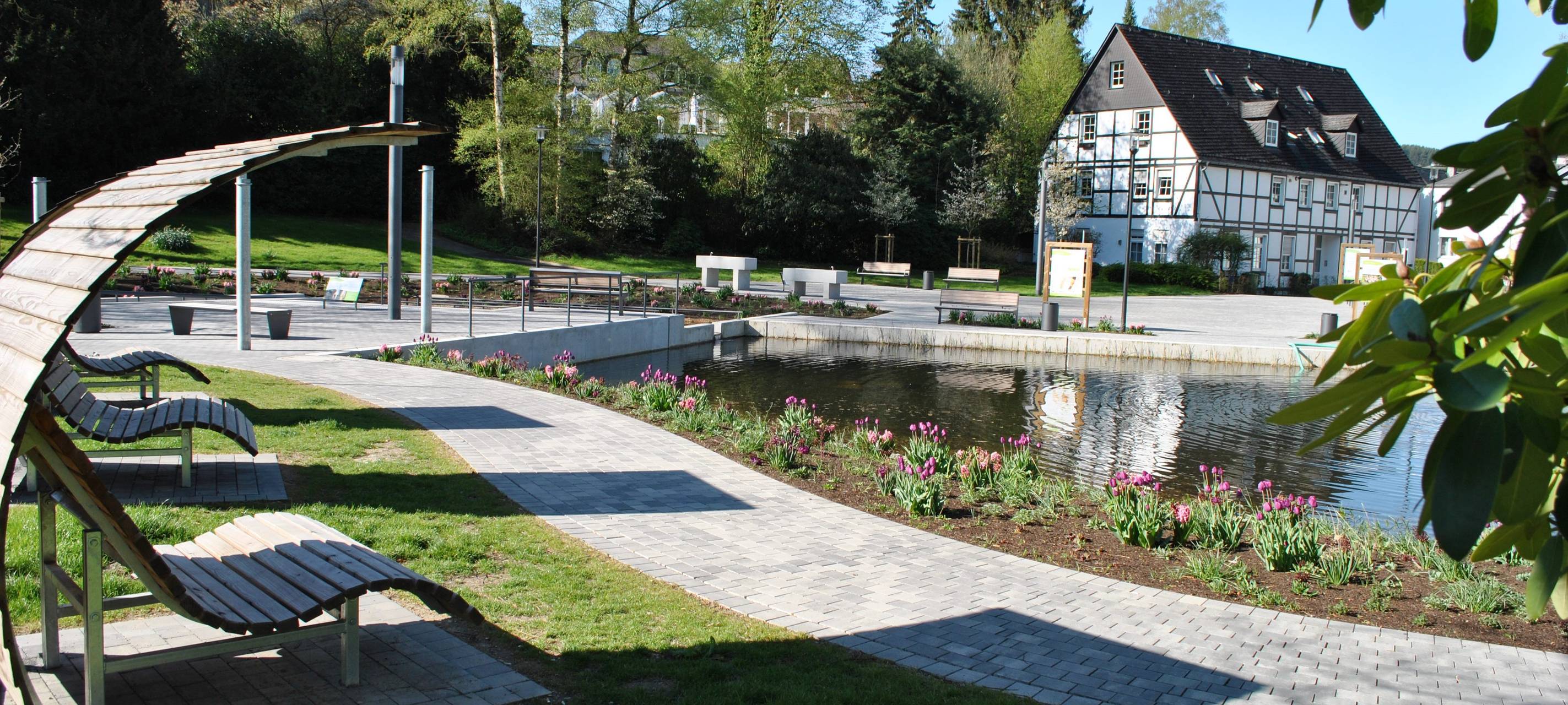 Olsberger Kneipp ErlebnisPark fast fertig
