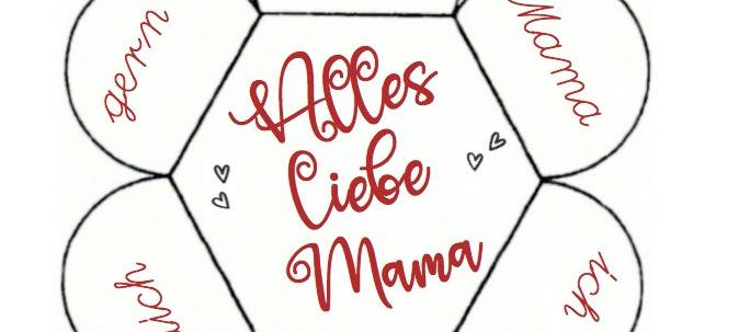 Bastelaktion für Kinder zum Muttertag