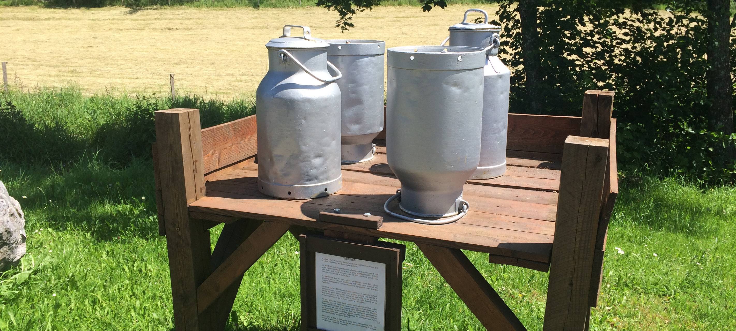 Milch, Milchkannen, Landwirtschaft, Landwirt, Bauer