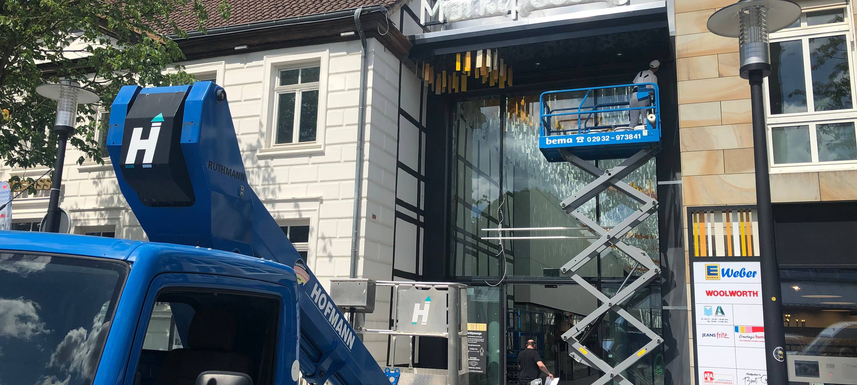 Marktpassage in Neheim öffnet wieder