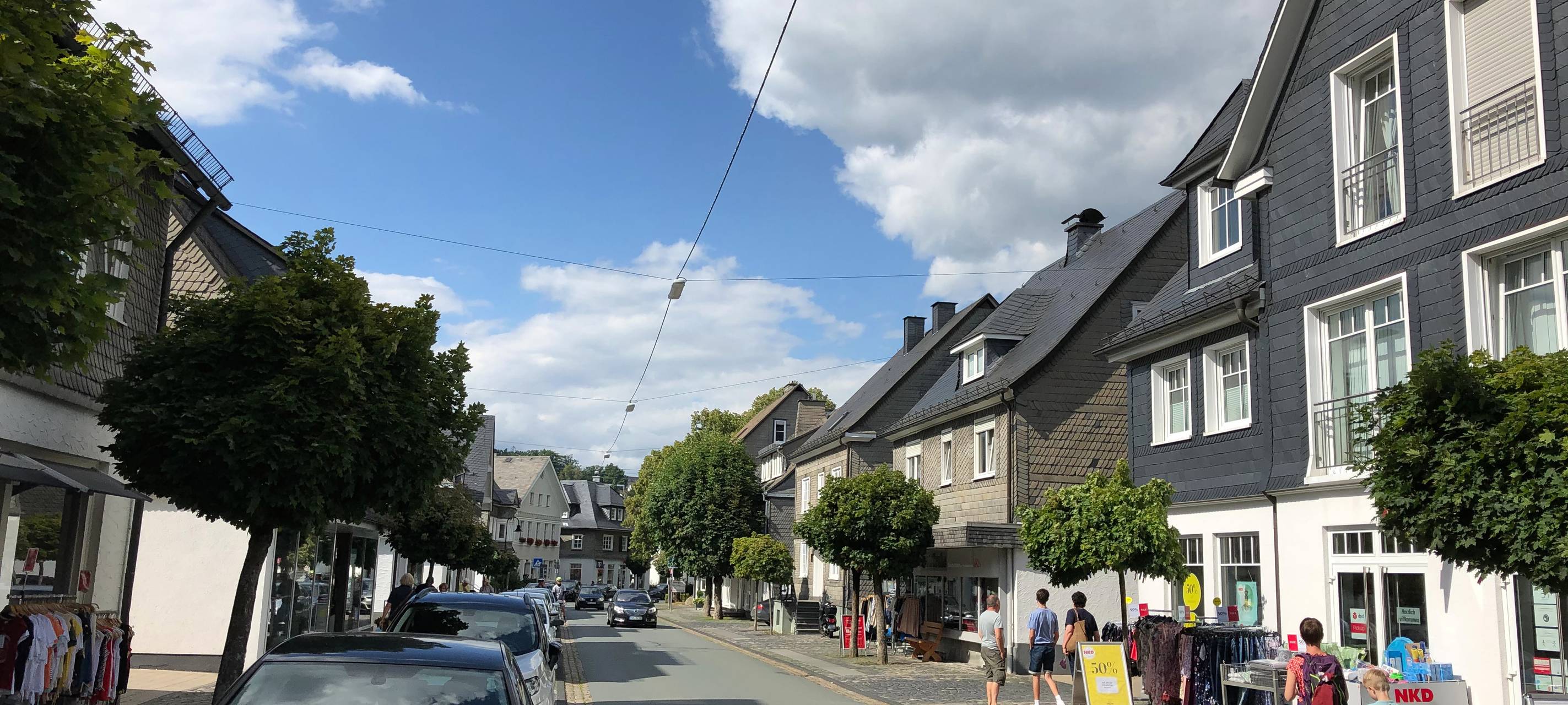 Einzelhandelsumfrage für vier Städte und Gemeinden